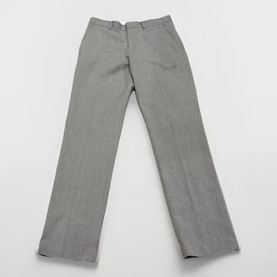 JF J Ferrar Pants Mens 29x32 Gray Slim Fit Dress Pants Formal Trousers Business - Image 1 of 4