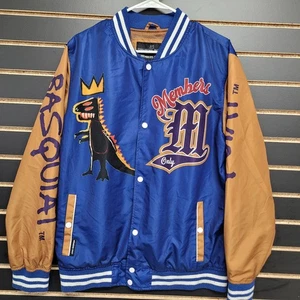 Jean-Michel Basquiat Members Only Mona Lisa (Medium) Varsity leichte Bomberjacke - Bild 1 von 16