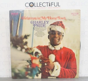 CHARLEY PRIDE - CHRISTMAS IN MY HOMETOWN - RCA 1970 - IN SHRINK - VINYL LP 🔥 - Picture 1 of 2
