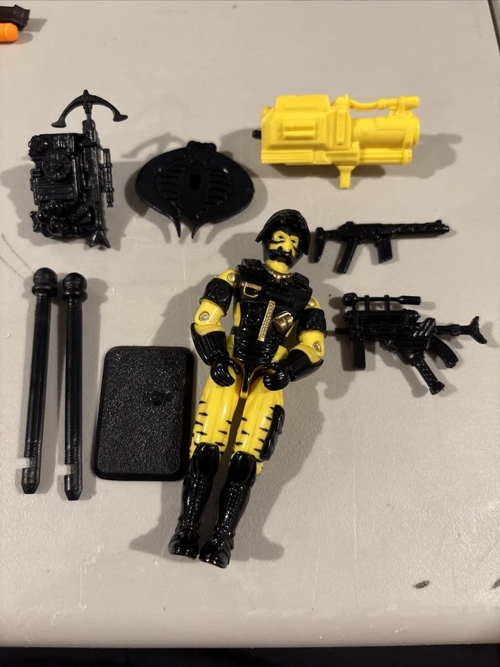 1993 Vintage GI Joe Lot 3.75 ARAH Cobra Alley Viper v2 100% Complete - Image 1 of 2
