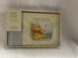 Vtg Disney Winnie The Pooh Grandma's Brag Book Photo Album By C.R. Gibson - Picture 1 of 2