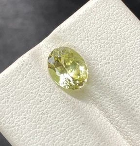 Lente di ingrandimento 8x6 mm naturale non riscaldata colore biologico tanzanite taglio ovale 1,48 carati pulita - Foto 1 di 5