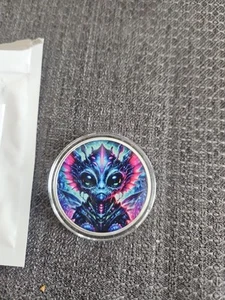 Hayleybug Mint The Cosmic Watcher 1 oz Silver Color Round #13/15 - Picture 1 of 5