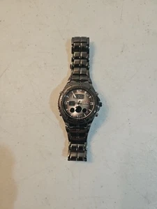 U.S. Polo US8139 Water Resistant Japan Movt Men's Watch GunMetal-Tone Parts Only - Picture 1 of 9