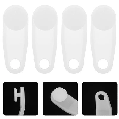  50pcs Traverse Rod Slides: Curtain Track Glider Hooks - Silent Gliding Rollers - Image 1 of 4