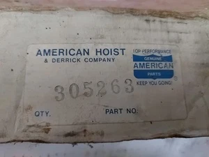 ALZAMIENTO AMERICANO Y DERRICK EMBALAJE 305263. NUEVO STOCK ANTIGUO NOS ENVÍO RÁPIDO!! - Imagen 1 de 3