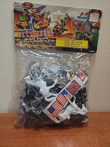 Gettysburg Action Figuren Civil War 50 PC Sealed Robert E Lee 1995 Cannon Flag - Bild 1 von 8