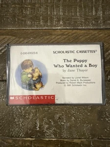Scholastic The Puppy Who Wanted A Boy Book On Cassette - Picture 1 of 4
