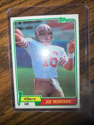 Joe Montana and Mike Singletary Topps Rookie cards!     - Image 1 of 4
