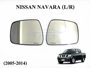 PAIR SIDE VIEW WING MIRROR GLASS FOR NISSAN FRONTIER NAVARA D40 ST-X 2005-2014 - Bild 1 von 6