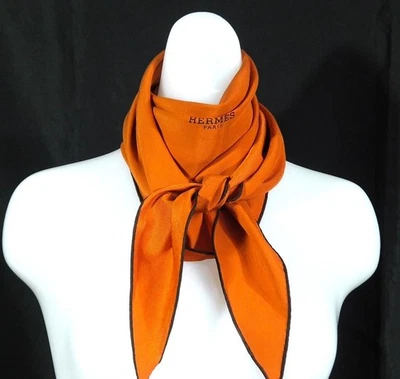 HERMES  Scarf　Losange silk cleaned D453 - Image 1 of 4