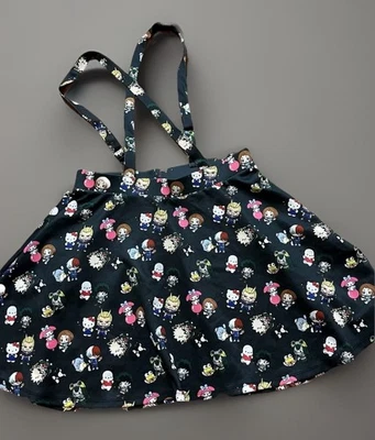 Hot Topic XL Hello Kitty & Friends My Hero Academia 吊袜裙滑板 — 第 1/3 张图片