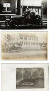 Real Picture Postcards Collector's Set of Five, Early Automobiles - Picture 1 of 2