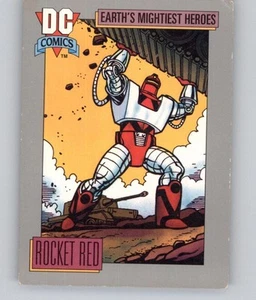 DC Comics Rocket Red Trading Card #74 1992 Series Justice League Europe Card - Picture 1 of 2