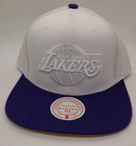 NBA Los Angeles Lakers Multicolor Estructurado Snapback Sombrero Por Mitchell & Ness - Imagen 1 de 4