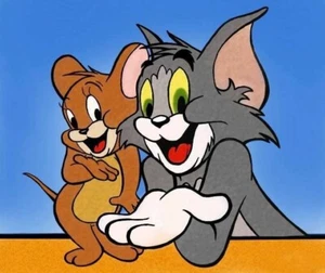 Cómics y dibujos animados de Tom y Jerry estampados de 8x10 - Imagen 1 de 1