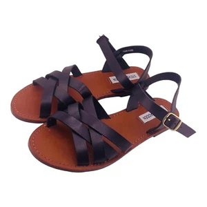 Sandalias Steve Madden con correa negra 7,5 para mujer - Imagen 1 de 7