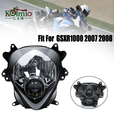 Front Headlight Fit For Suzuki GSXR-1000 GSXR1000 2007-2008 Head light Assembly - Image 1 of 4