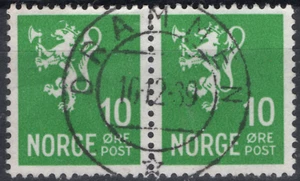 Noruega 1780 1937, NK 202 Par SON Drammen 10-12-39 (BU) - Imagen 1 de 1
