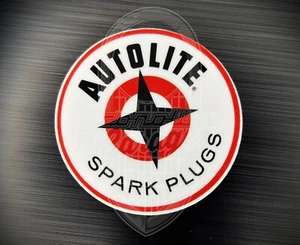 Vintage Style Autolite Spark Plugs Sticker Fomoco Ford Chevy Dodge Decal 3” Car - Picture 1 of 1