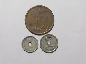 Lot of 3 Different Better Old Norway Coins - 1926 to 1964 - Circulated - Picture 1 of 2