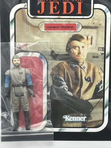 Vintage Star Wars figure General Madine 1983 Cover