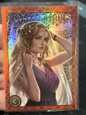 2024 Cardsmiths Currency Series 4 GARNET REFRACTOR #7 Helen of Troy 47/75 🔥 - Image 1 of 2