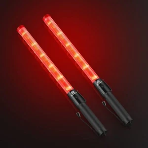roadhero 2 pack traffic wand 21inch led traffic control baton safety light wan - Picture 1 of 7