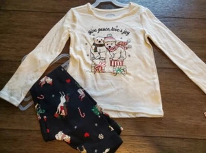 Traje Holiday Time Niñas Talla 4-5 Navidad, Oso Polar - Imagen 1 de 2
