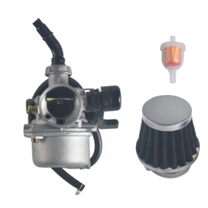 50cc 70cc 90cc 110cc 125cc ATV Dirt Bike Go Kart Carb Carburetor Air Filter Kit - Picture 1 of 9