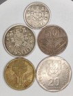 Portugal Coins Lot Of 5