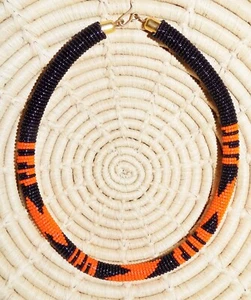 Gargantilla Africana Masai Cuentas Collar étnico boho Masai Massai jnoc12 - Imagen 1 de 3