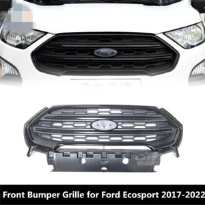 Black Front Mesh Honeycomb Bumper Center Grill for Ford Ecosport 2017-2022 - Picture 1 of 6