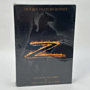The Mask of Zorro & The Legend of Zorro – DVD Double Feature Boxset Region 2 R2 - Foto 1 di 6
