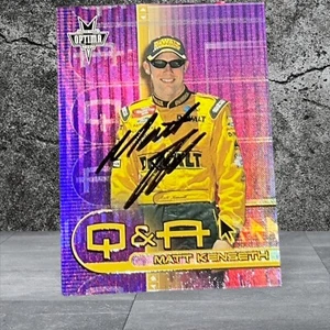 Matt Kenseth PRESS PASS OPTIMA Q&A 2002 VINTAGE autographed NASCAR HOFer card - Picture 1 of 1
