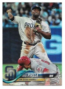 JOSE PIRELA 2018 Topps Update RAINBOW FOIL - SAN DIEGO PADRES - #US245 - Picture 1 of 1