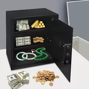 Digitaler Sicherheitssafe mit Tastatur BargelddepotSafe Dokumententresor Tresore - Bild 1 von 17