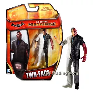 Jahr 2014 DC Comics Multiversum Batman Arkham Knight 4 Zoll Figur: ZWEI-GESICHTER - Bild 1 von 1