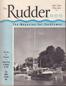 The Rudder July 1954 Converting a Dinghy to Sail 032217nonDBE - Picture 1 of 1