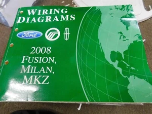2008 Ford Fusion Mercury Milan Lincoln Mkz Cableado Tienda Manual - Imagen 1 de 5