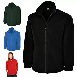Ladies Classic Fleece Jacket Size 8 to 30 By MIG - FULL ZIP WINTER WARM COAT - Picture 1 of 8