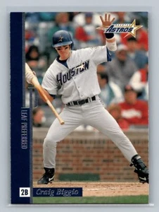 1996 Leaf Preferred Craig Biggio #77 Houston Astros - Picture 1 of 2
