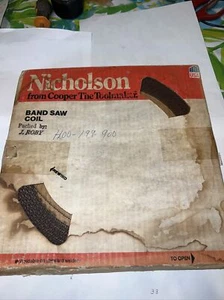 Nicholson Band Saw Coil H00-199-900 NEW OLD STOCK. 30 DAY RETURNS - Picture 1 of 13