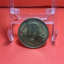 1997 Pinnacle Mint Collection Coins Brass Gold Plated Mark Brunell #03 VG