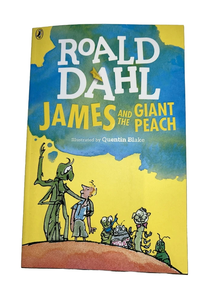 James and The Giant Peach Roald Dahl Quent Blake Bran Paperback 2016 Puffin