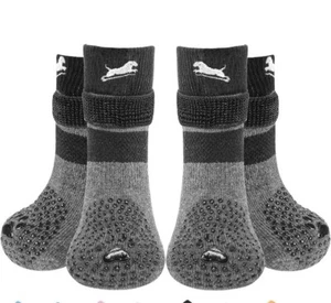 EXPAWLORER 6 Pack Double Sides Anti-Slip Dog Socks - Non-Slip Paw Protection... - Picture 1 of 7