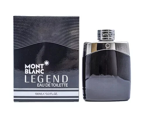 Mont Blanc Legend by Mont Blanc 3.3 / 3.4 oz EDT Cologne for Men New In Box - Imagem 1 de 1