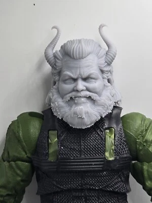 3d Print  KRAMPUS BLACK HEAD 1:10 7" DIAMOND SELECT COMIC MULTIVERSE - Image 1 of 2