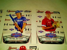 2017 Bowman Under Armour h.s. All-America game Raynel Delgado Only 100 Made