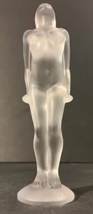 Lalique Frosted Josephine Nude 1 Of My 400+ Lalique Listings - Picture 1 of 11
